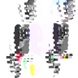 Nemkar Metal Kollu Plastik Temizlik Seti Presi Yedeği Cyp 3326 küçük görsel