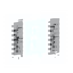 GPD Ritmo Mix Çevirmeli Ankastre Batarya Sıva Üstü Grubu Krom Scu85 küçük görsel
