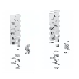 GPD Atros Mix Çevirmeli Ankastre Batarya Krom Mca66 küçük görsel