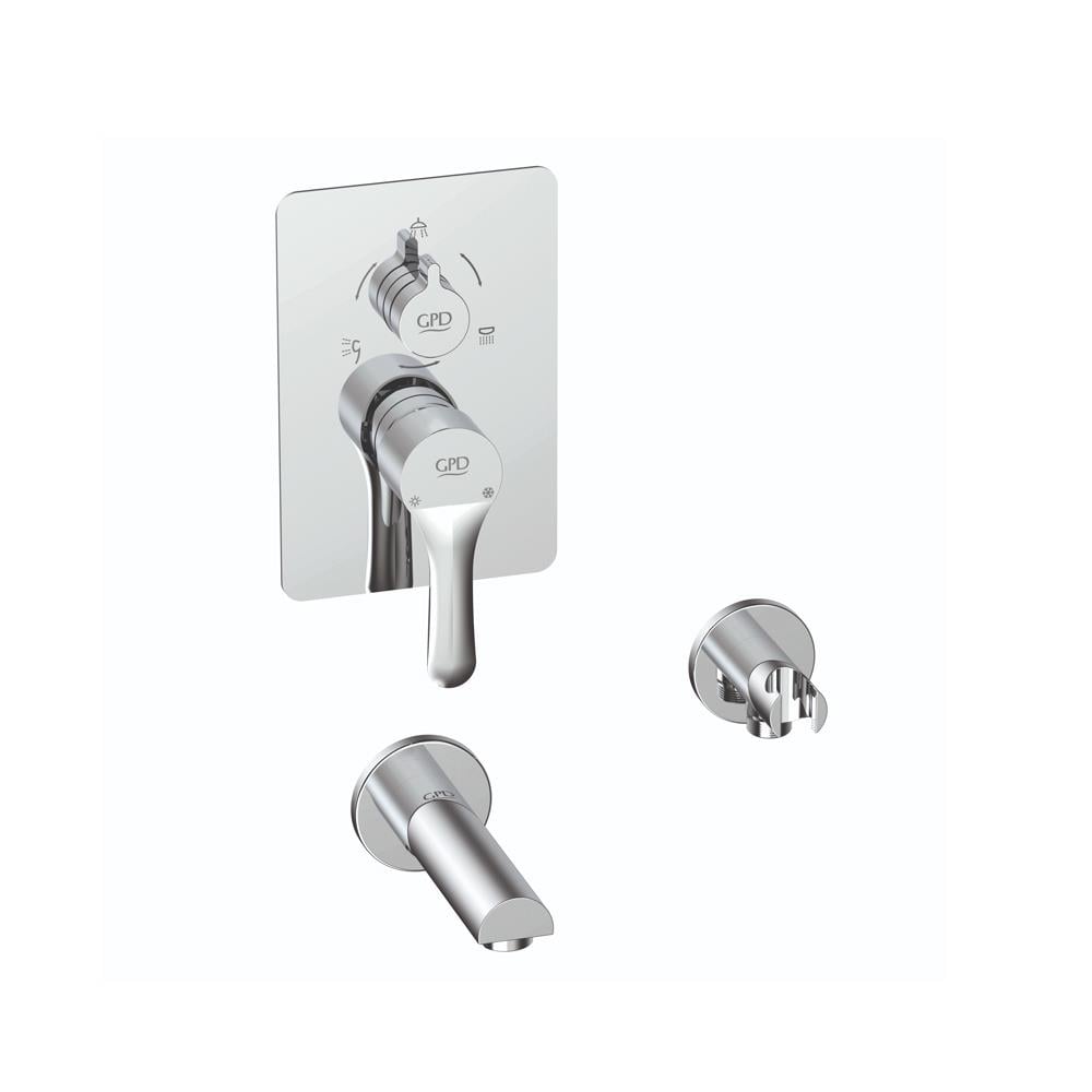 GPD Atros Mix Çevirmeli Ankastre Batarya Krom Mca66 küçük görsel