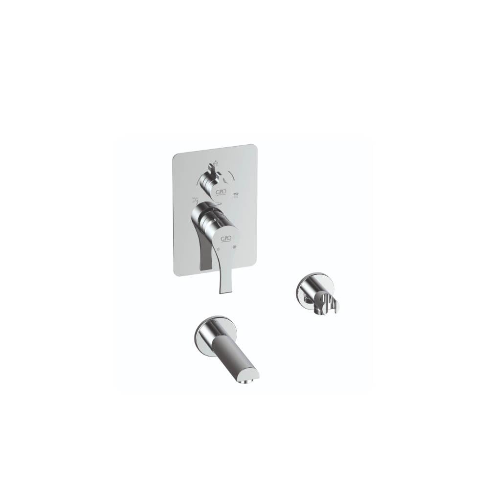 GPD Atros Mix Çevirmeli Ankastre Batarya Krom Mca66 küçük görsel