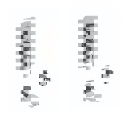 GPD Ritmo Mix Çevirmeli Ankastre Batarya (tsen817) krom Mca86 görseli