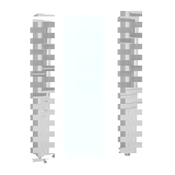 Oyk Çok Amaçlı Sepetli Pvc Dolap 45X180X37Cm küçük görsel