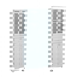 Oyk Çok Amaçlı Pvc Çok Amaçlı Dolap 60X145X37Cm küçük görsel