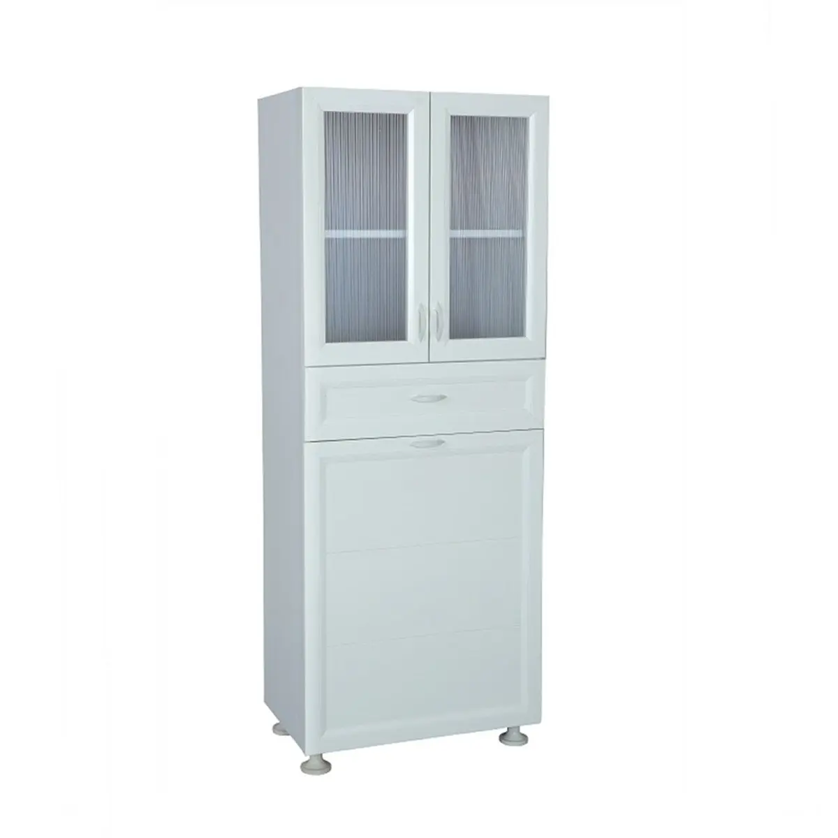 Oyk Çok Amaçlı Sepetli Pvc Dolap 60X157X37Cm görseli