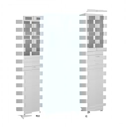 Oyk Çok Amaçlı Sepetli Pvc Dolap 60X157X37Cm küçük görsel