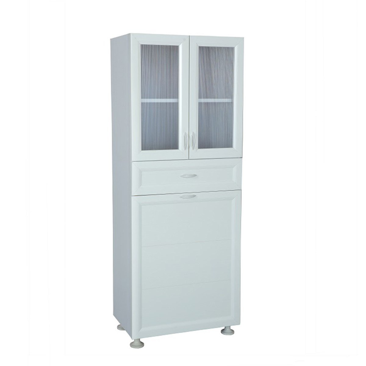 Oyk Çok Amaçlı Sepetli Pvc Dolap 60X145X37Cm görseli