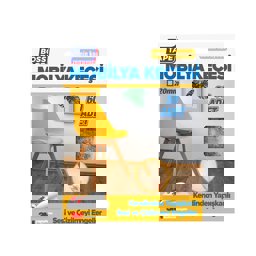 Boss Tape Yapışkanlı Mobilya Keçesi 20Mm Gri Kare 60'lı küçük görsel