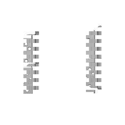 Çelik 12 cm Saten Yönsüz Menteşe küçük görsel