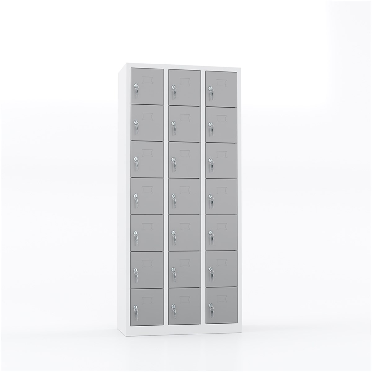 Usta Çelik Emanet Dolabı Metal 21 Gözlü 83X40X182 U-Gz021 küçük görsel