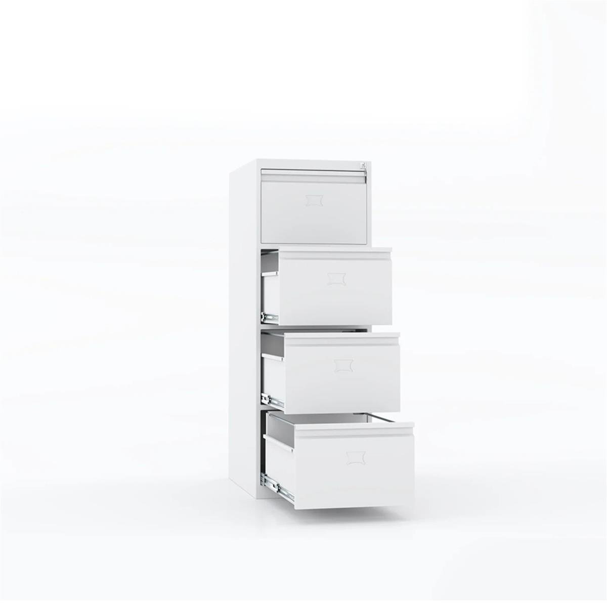 Usta Çelik 4 Çekmeceli Klasör Dolabı 47X60X130 U-Kar04 küçük görsel