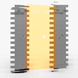 Usta Çelik Kimyasal Koruyucu Malzeme Dolabı 92X48X200 U-Kmy küçük görsel