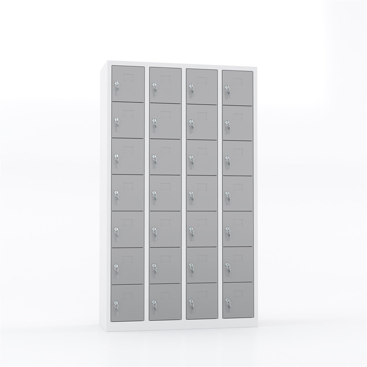 Usta Çelik Emanet Dolabı Metal 28 Gözlü 110X40X182 U-Gz028 küçük görsel