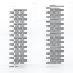 Usta Çelik Emanet Dolabı Pleksi Kapılı 12 Gözlü 99X40X195 U-Gz012-P küçük görsel