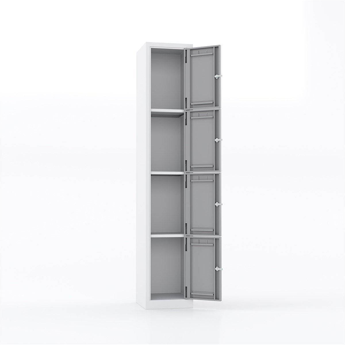 Usta Çelik Emanet Dolabı Metal 4 Gözlü 35X40X195 U-Gz04 görseli