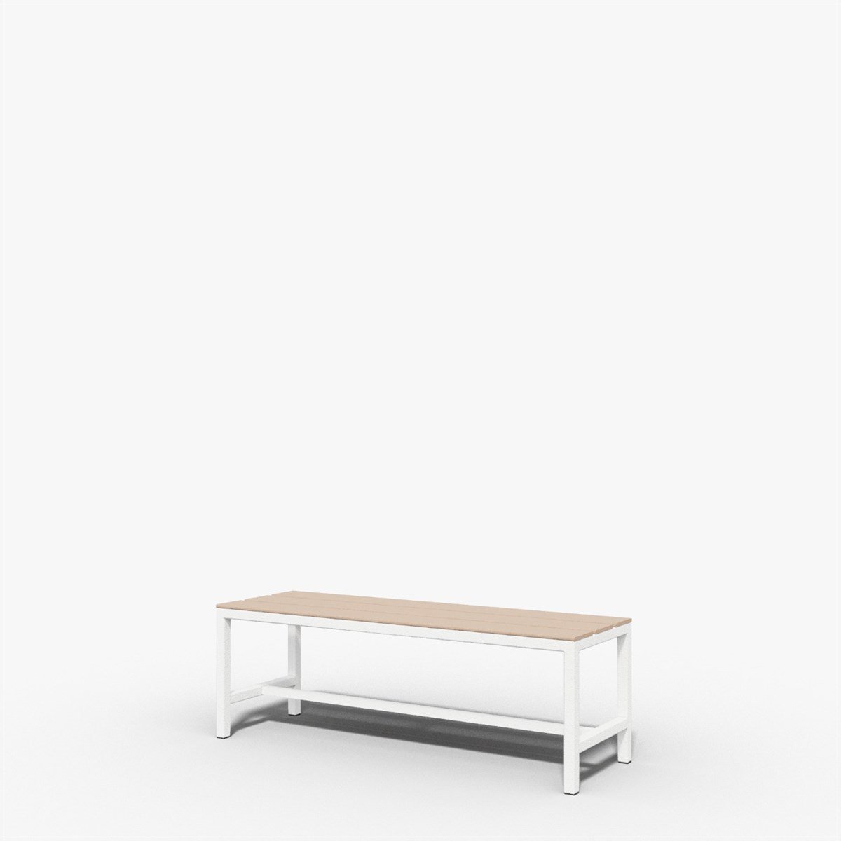 Usta Çelik Oturma Bankı 1200mm Uzunluk U-bank120 küçük görsel