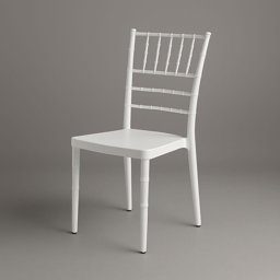 Brezza 2526 Estate Klasik Düğün Sandalyesi Beyaz küçük görsel