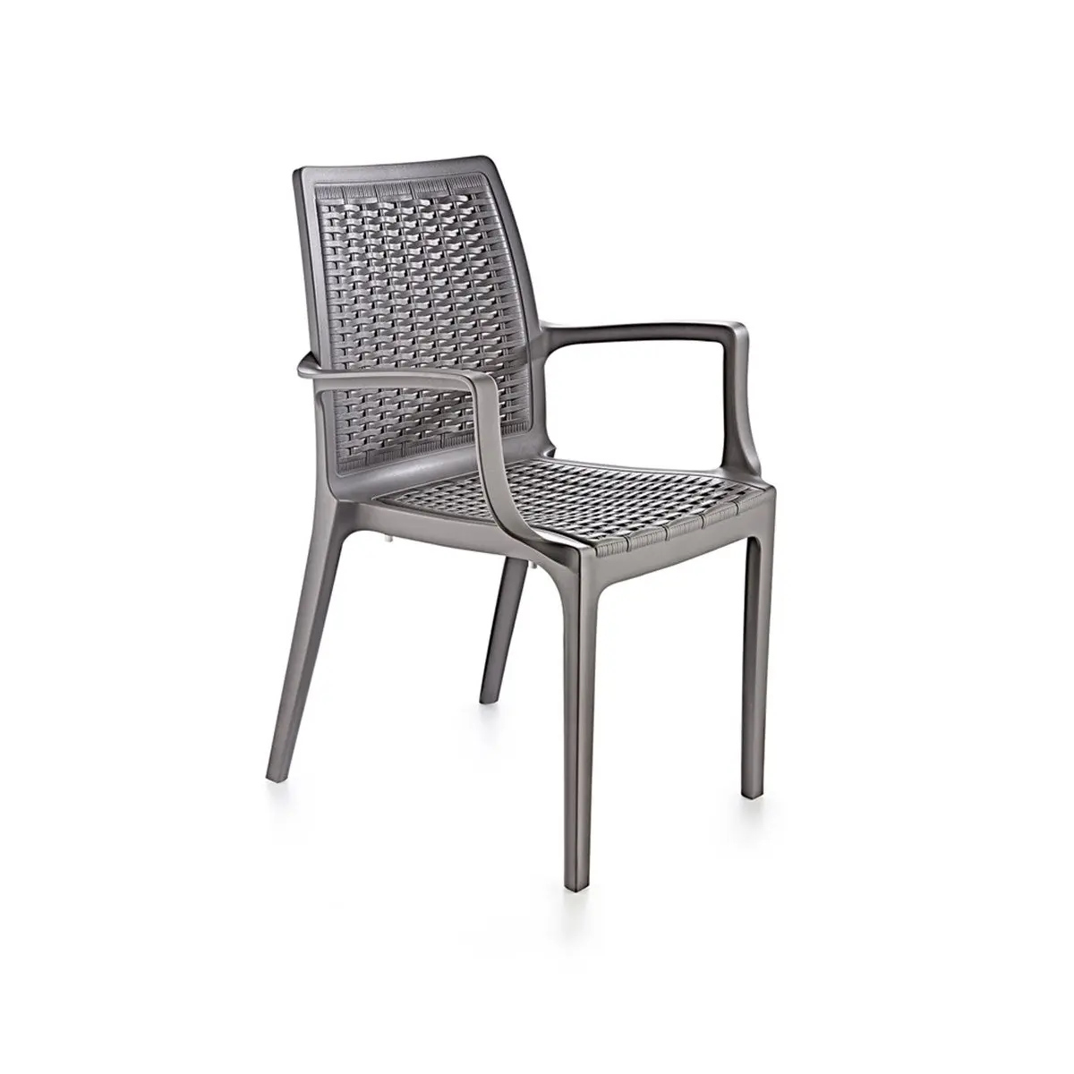 Brezza 2524 Rattan Koltuk Çöl Grisi görseli
