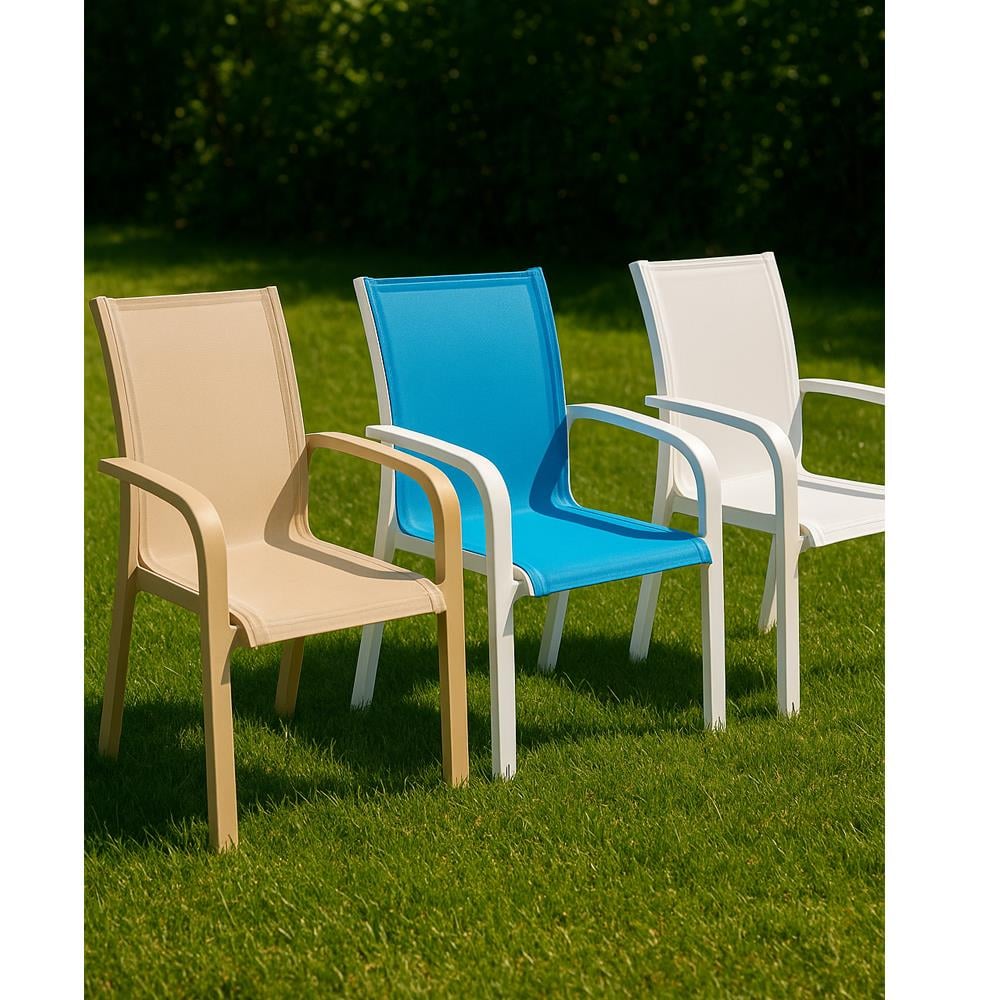 Brezza 2528 Royal Fileli Koltuk Bej küçük görsel