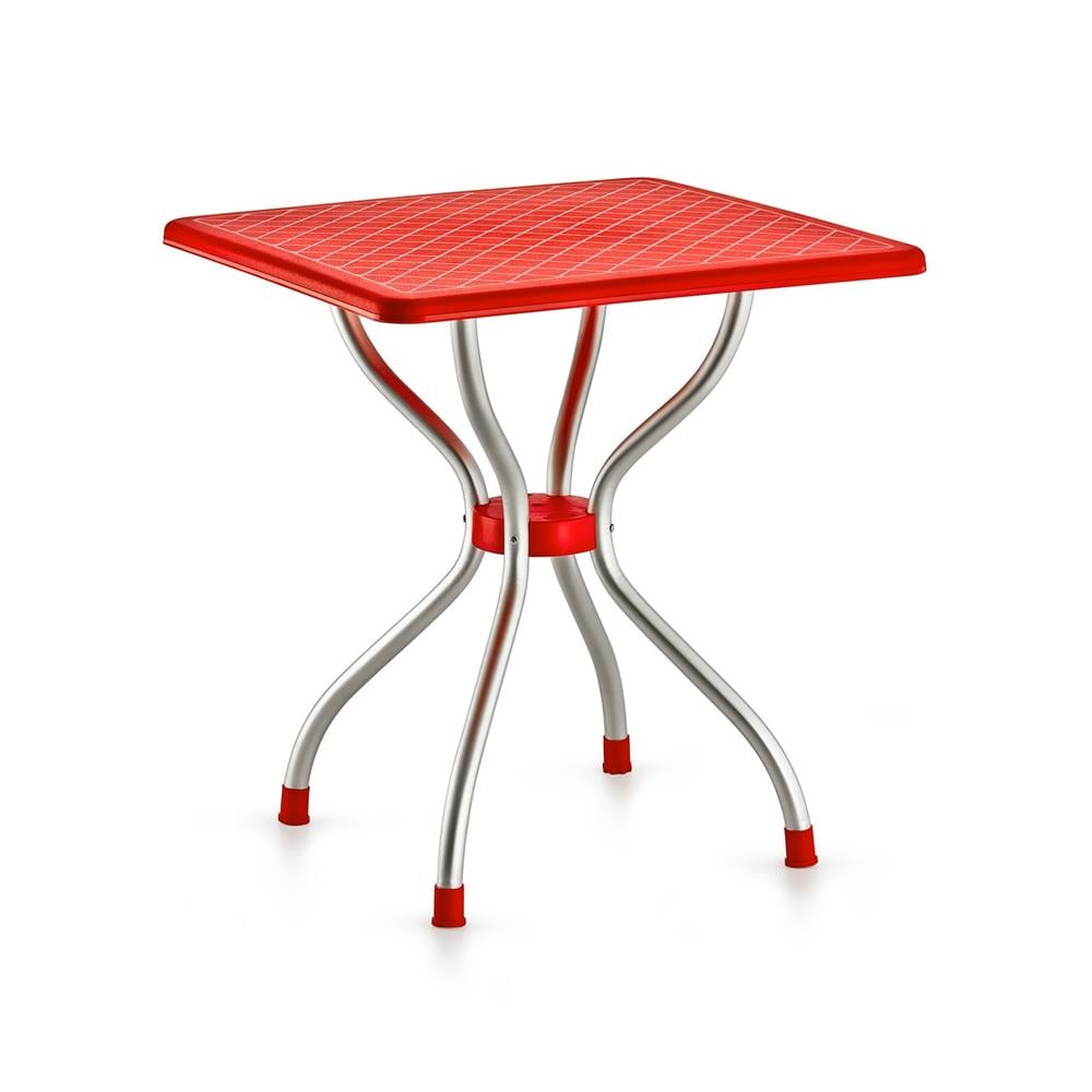 Holiday Alfa 70X70Cm Kare Masa Kırmızı Hd-300-7 görseli