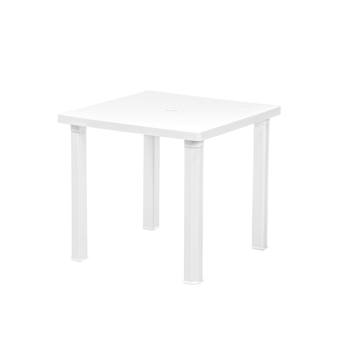 Brezza 2570 Kare Masa 80x80 Cm Beyaz görseli