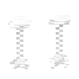 Brezza 2565 Yuvarlak Masa Ø60 Cm Beyaz küçük görsel