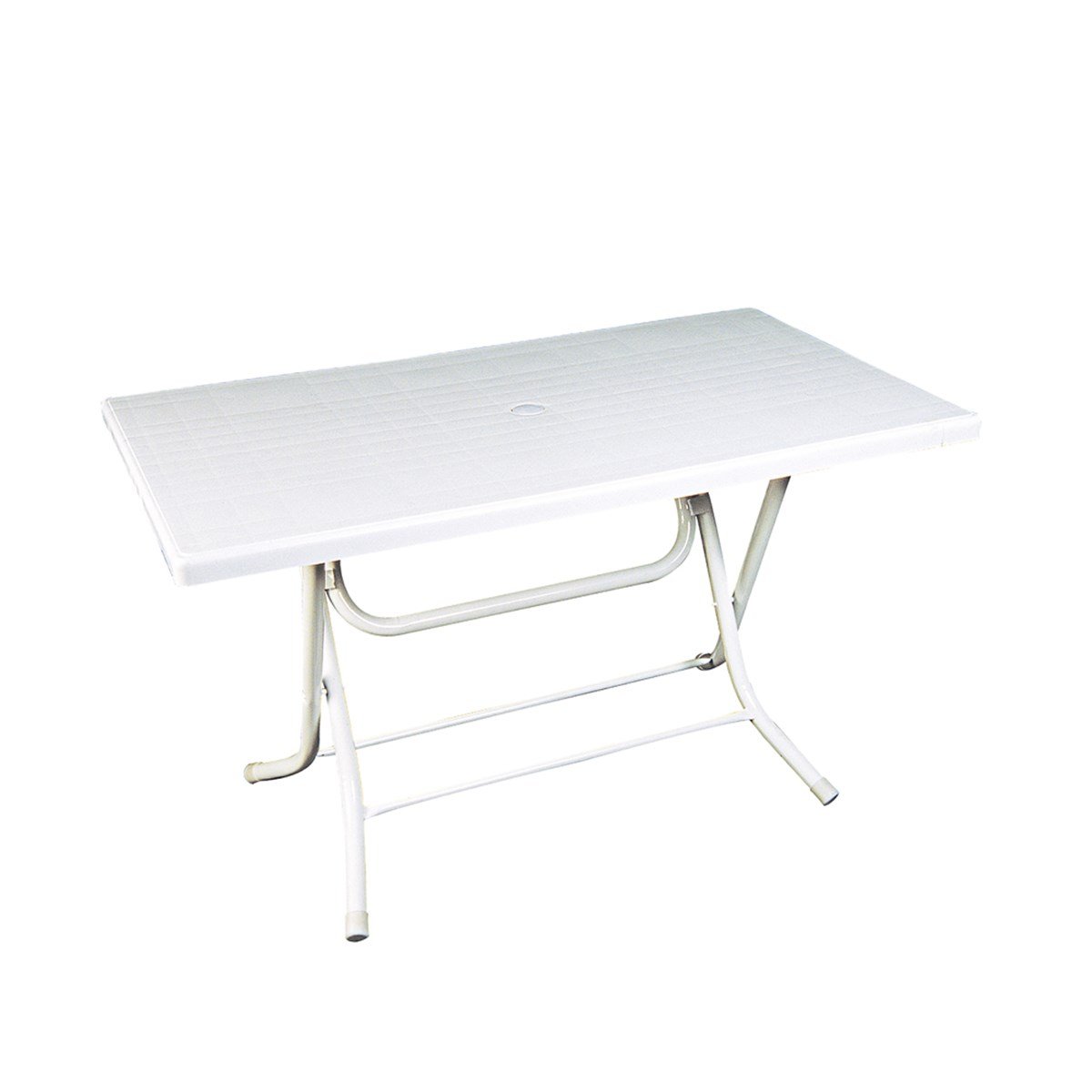 Brezza 2577 Dikdörtgen Katlanir Masa 70x120x72 Cm Beyaz görseli