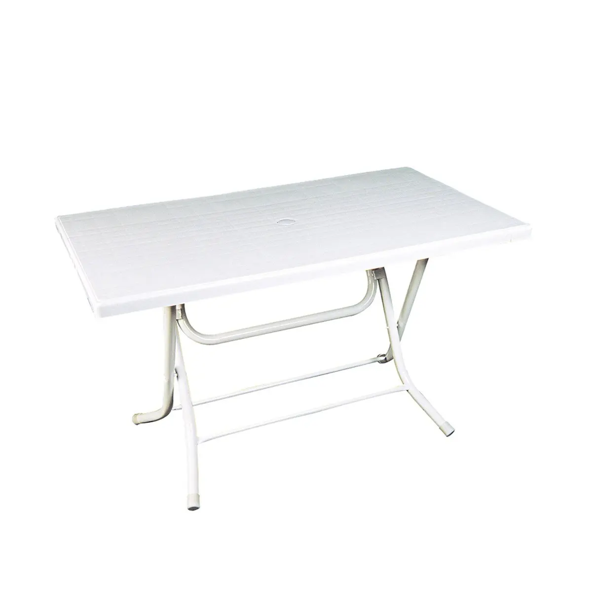 Brezza 2577 Dikdörtgen Katlanir Masa 70x120x72 Cm Beyaz görseli