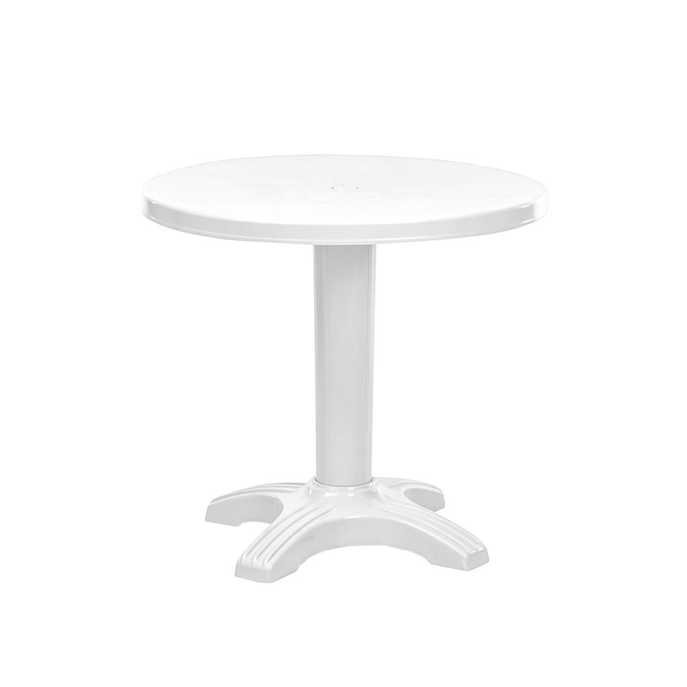 Brezza 2556 Yuvarlak Masa Ø80 Cm Beyaz görseli