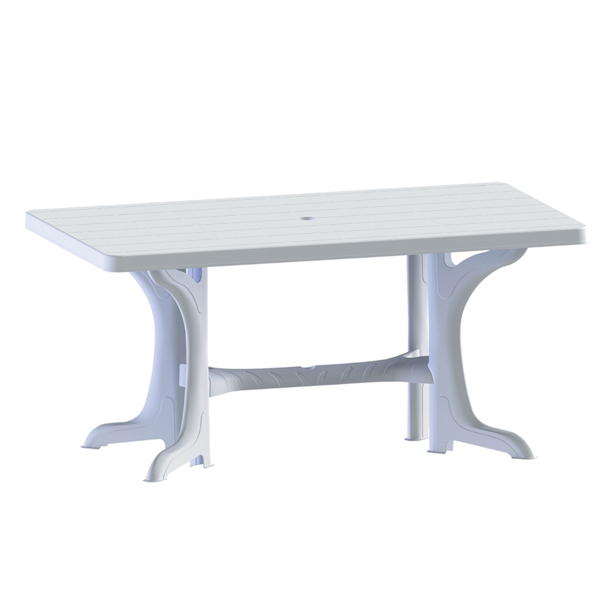 Brezza 2585 Dikdörtgen Masa 90x150x72 Cm Beyaz görseli