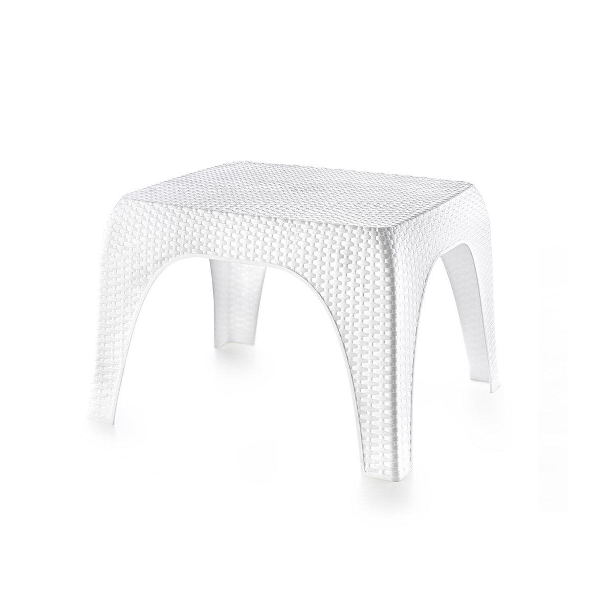 Brezza 2590 Hasır Sehpa 43x52x60 Cm Beyaz görseli