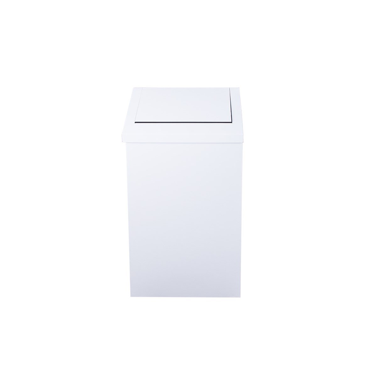 Maxiflow Sallanır Kapak Çöp Kovası 45 Lt Beyaz 28710 görseli