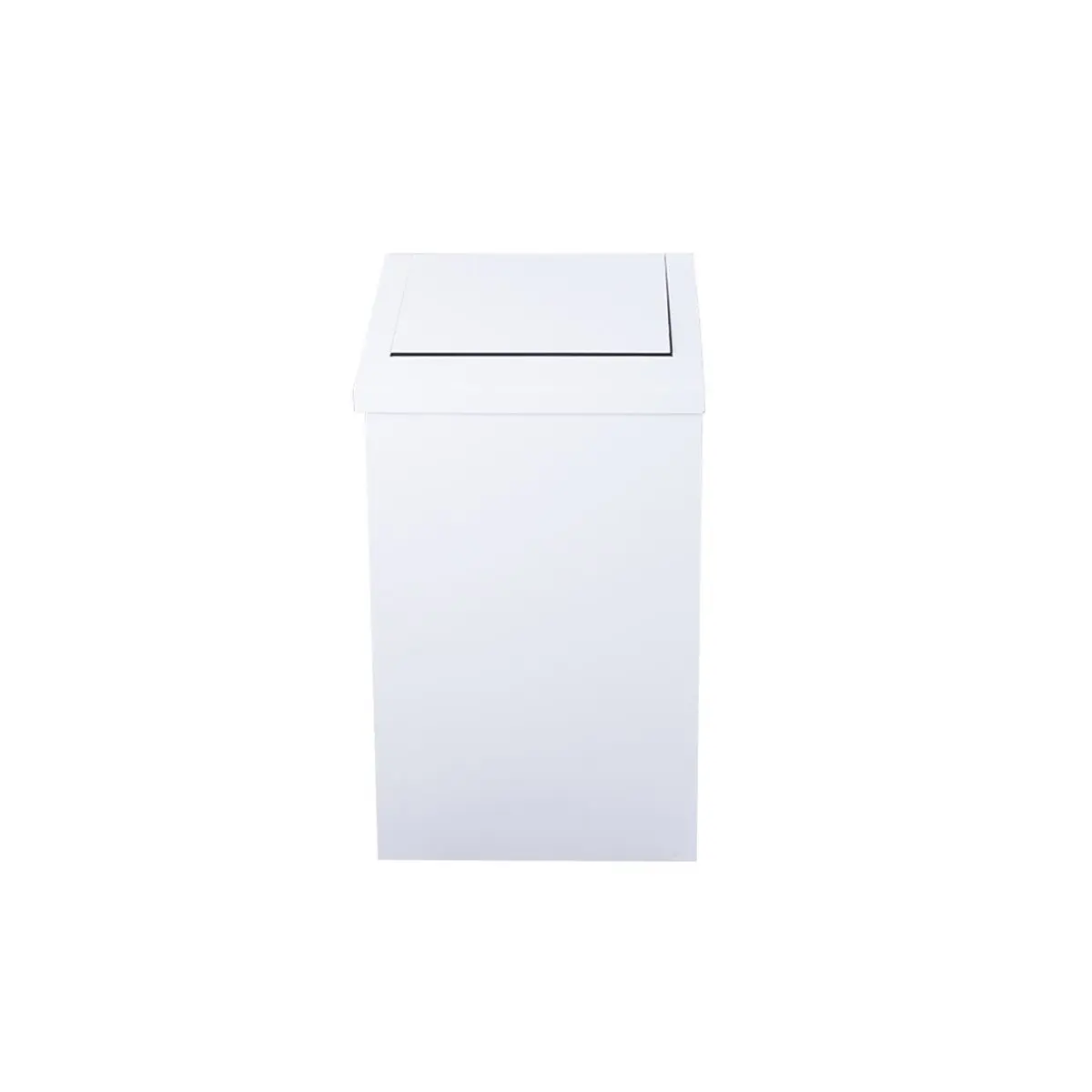 Maxiflow Sallanır Kapak Çöp Kovası 45 Lt Beyaz 28710 görseli