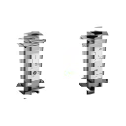 Şenyayla 4395 Sıfır Atık Geri Dönüşüm Kutusu 50Lt Metal küçük görsel