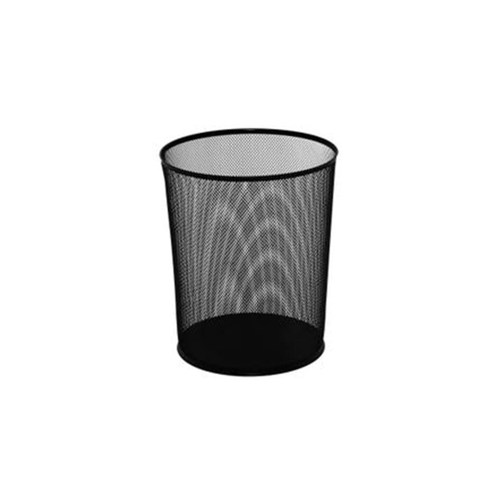 Efor Ofis Tipi Fileli Çöp Kovası Siyah görseli
