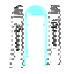 Maxiflow Şapkalı Paslanmaz Boyalı Küllük 27287 küçük görsel