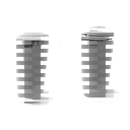 A Form 70 Lt Kapaklı Endüstriyel Çöp Kovası Gri Ck-70 101 küçük görsel