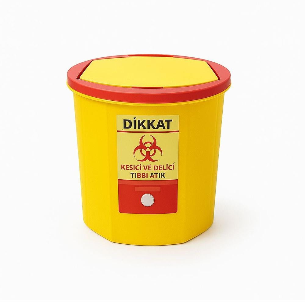 Nemkar Tıbbi Atık Kova TAK-3210 10 Lt görseli