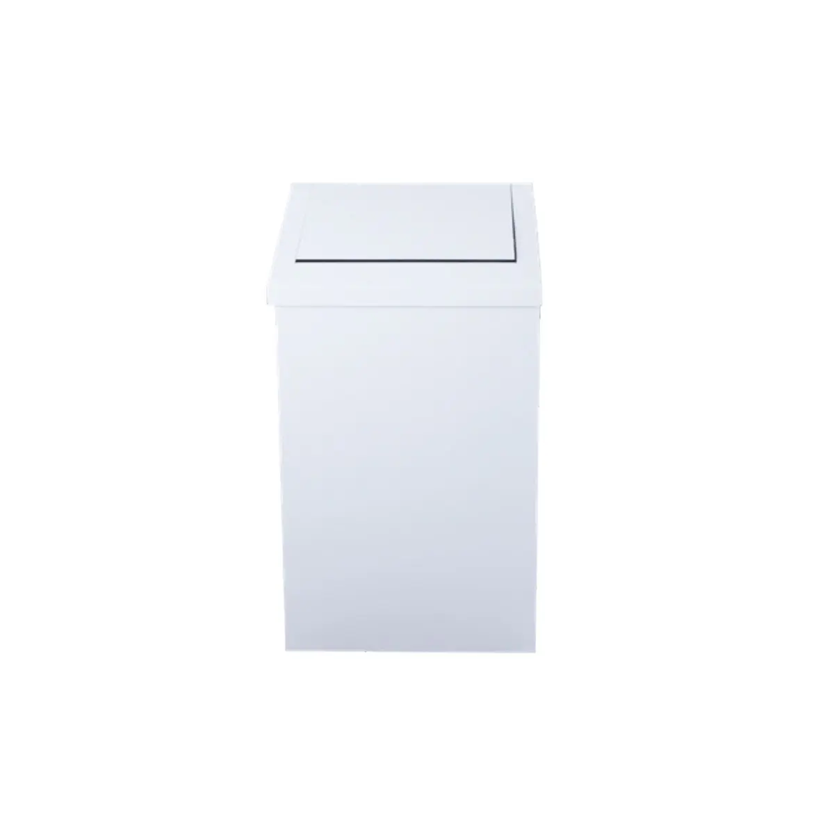 Maxiflow Sallanır Kapak Çöp Kovası 25 Lt Beyaz 28700 görseli