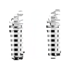 Maxiflow Pedallı Amortisörlü Kapak Çöp Kovası 8 Lt Ss430 13254 küçük görsel