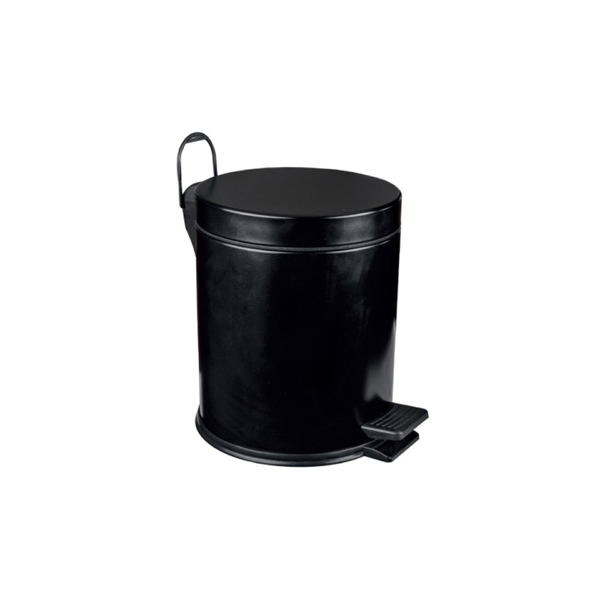 Maxiflow Standart Çöp Kovası Boyalı Siyah 5 Lt 18202 görseli