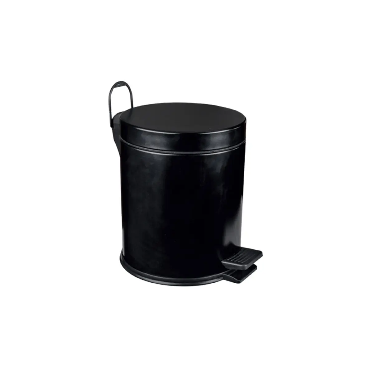 Maxiflow Standart Çöp Kovası Boyalı Siyah 5 Lt 18202 görseli