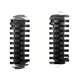 Efor Vintage Pedallı Çöp Kovası Siyah 12 Lt küçük görsel