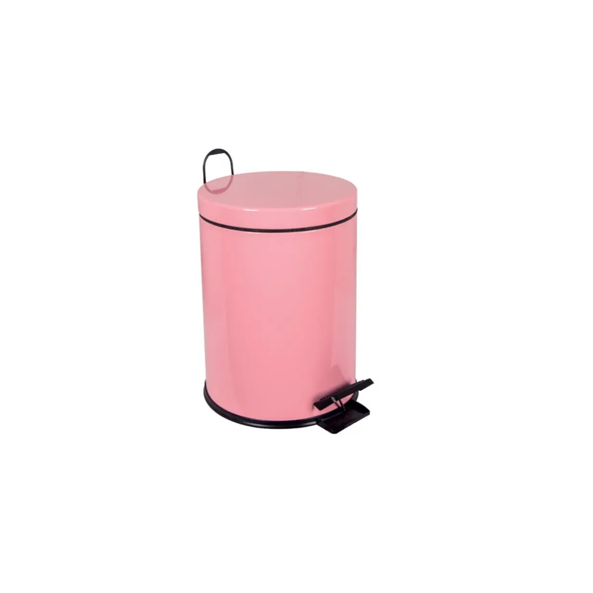 Maxiflow Standart Çöp Kovası Boyalı Pembe 3 Lt 18200 görseli
