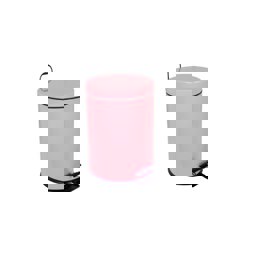 Maxiflow Standart Çöp Kovası Boyalı Pembe 3 Lt 18200 küçük görsel