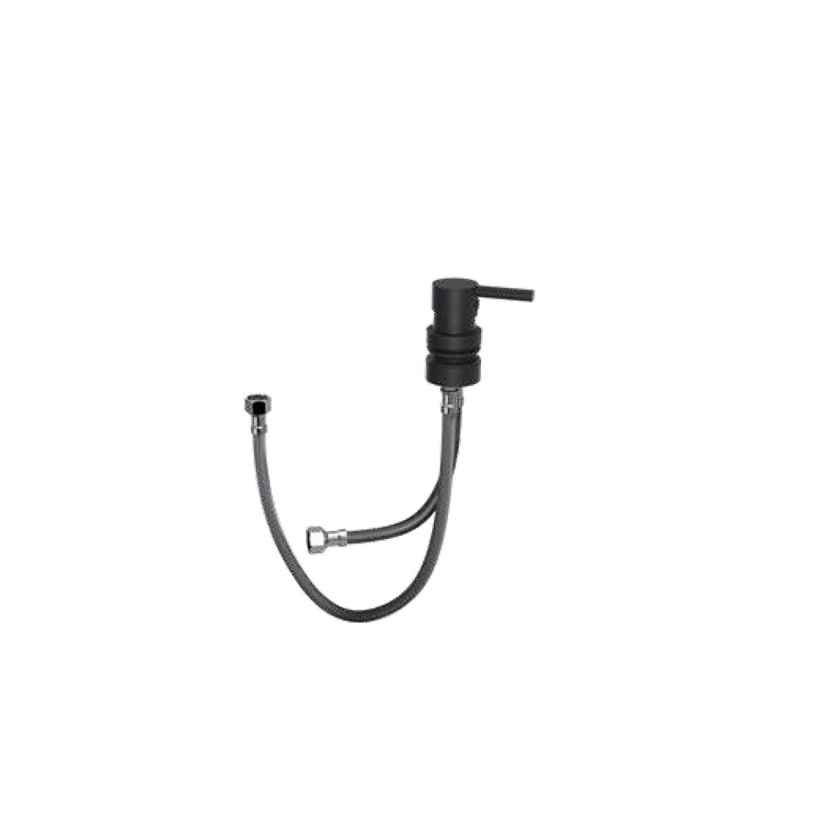 Entegre Taharet Musluğu Dışarıdan Montaj Soğuk Mat Siyah küçük görsel