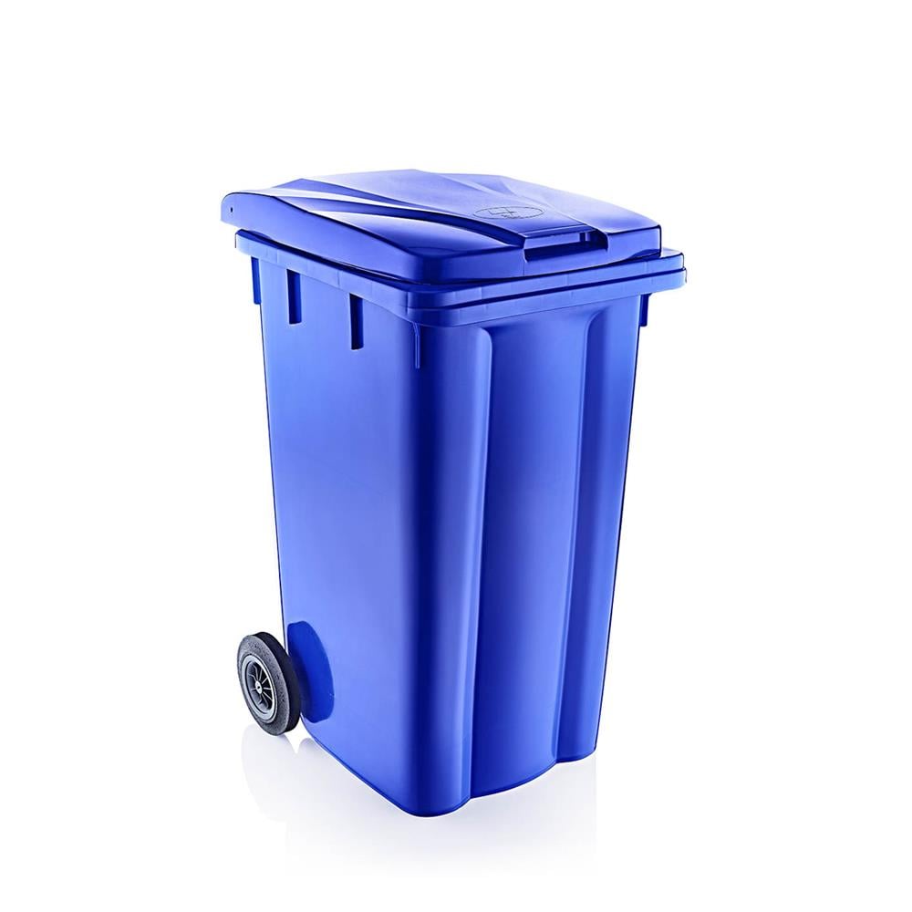 Şenyayla 240 Lt Tekerlekli Çöp Konteyneri Mavi 6510 görseli