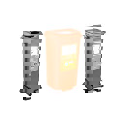 Şenyayla 4398 Sıfır Atık Geri Dönüşüm Kutusu 70Lt Organik küçük görsel