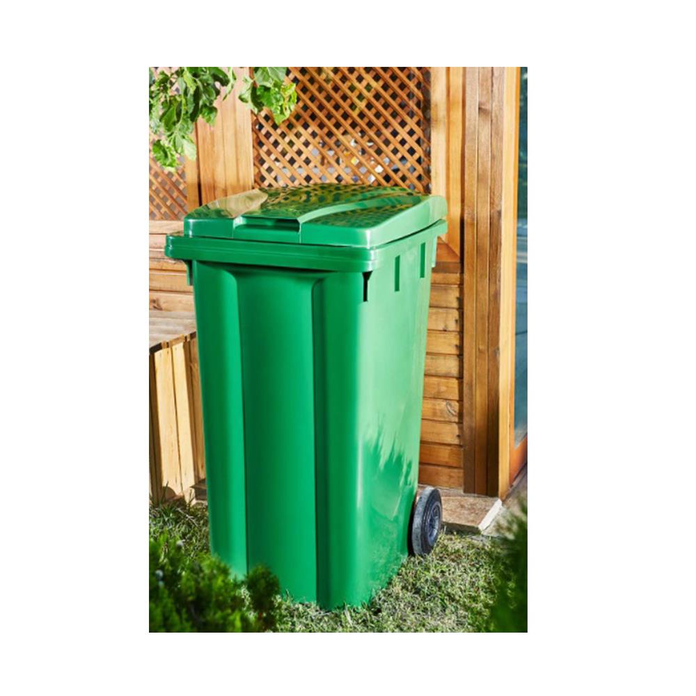 Şenyayla 120 Lt Tekerlekli Çöp Konteyneri Turuncu 6505 küçük görsel