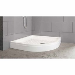 Aquanil Kaiser Panelli Oval Duş Teknesi Beyaz 90X90Cm görseli